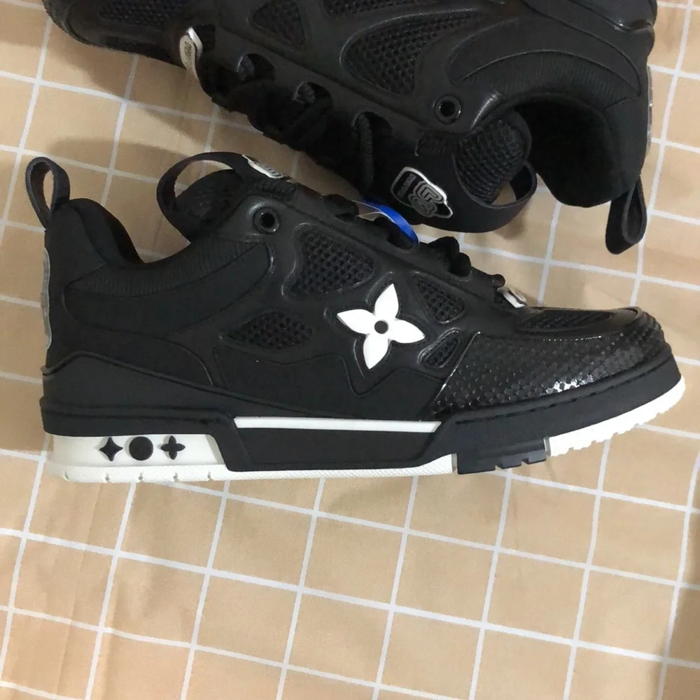 Men’s Louis Vuitton Black Skate Trainer Sneakers Size 11 - Picture 3 of 14